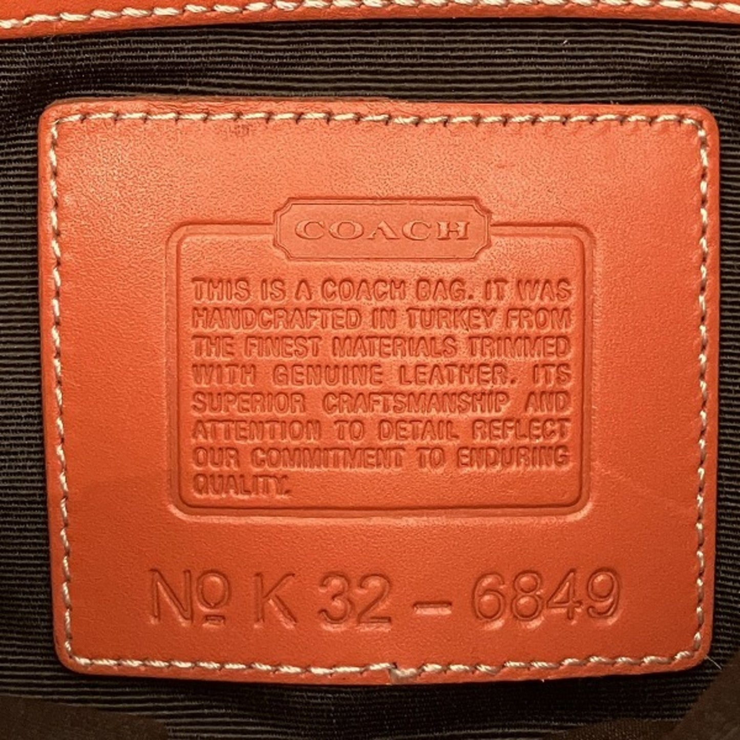 Coach Signature 6849 Shoulder Bag