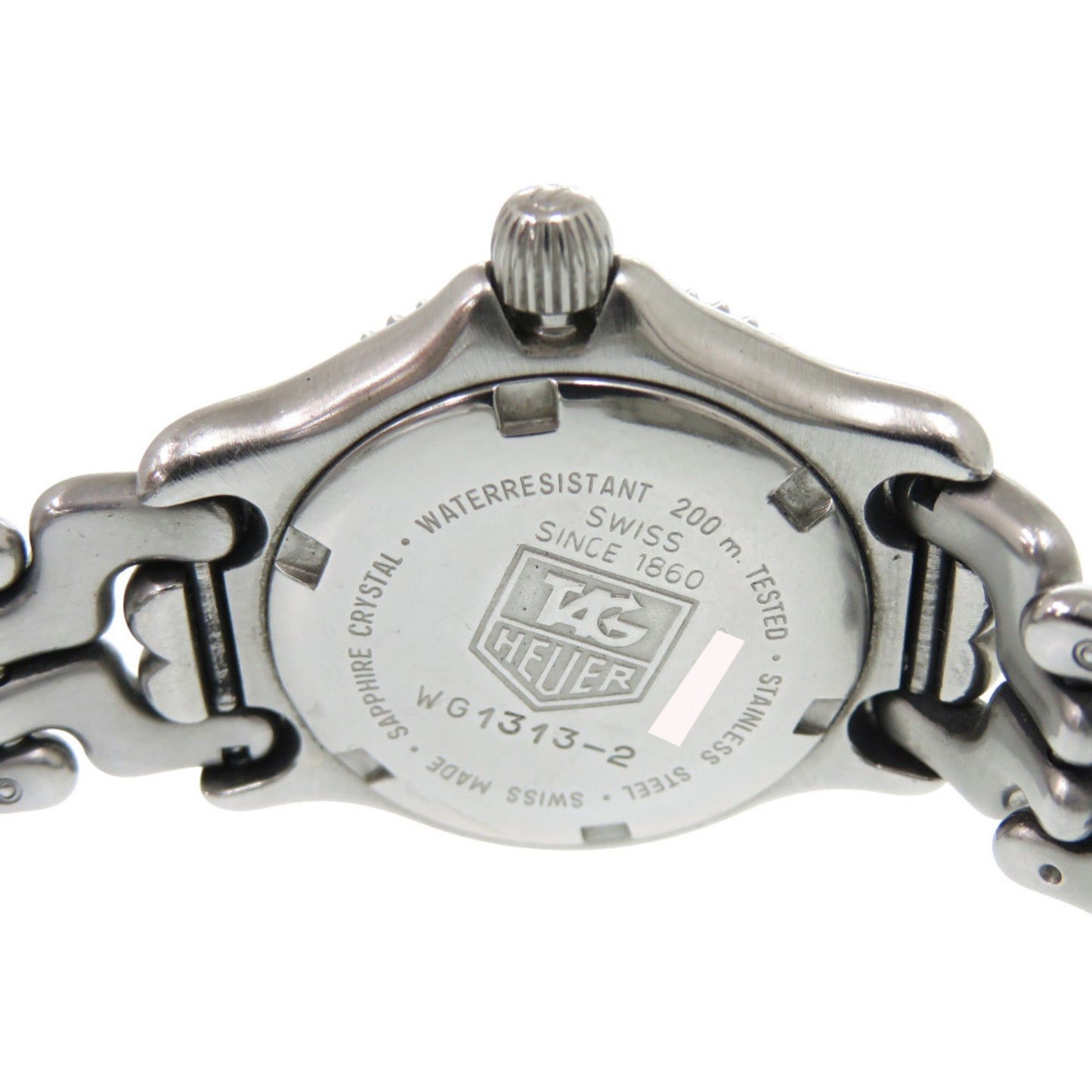 Tag Heuer Cell Date Wg1313-2 Stainless Steel Gray Quartz Watch 0667Tag Heuer