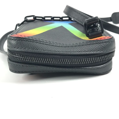 Louis Vuitton M30332 Taiga Rainbow Danube Messenger Bag