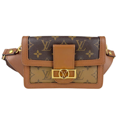 Louis Vuitton Monogram Reverse Dauphine Waist Bag/Body Bag For Men And Women