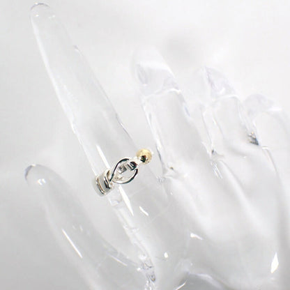 Tiffany 925 750 Hook & Eye Ring
