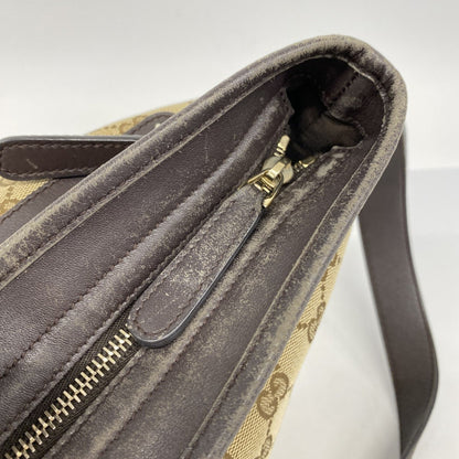 Gucci Gg Canvas Shoulder Bag 388930 Brown