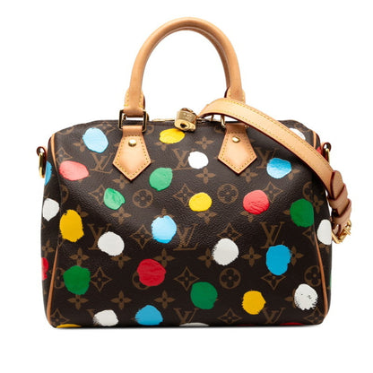 Louis Vuitton X Yayoi Kusama Monogram Speedy Bandouliere 25 Handbag/Shoulder Bag