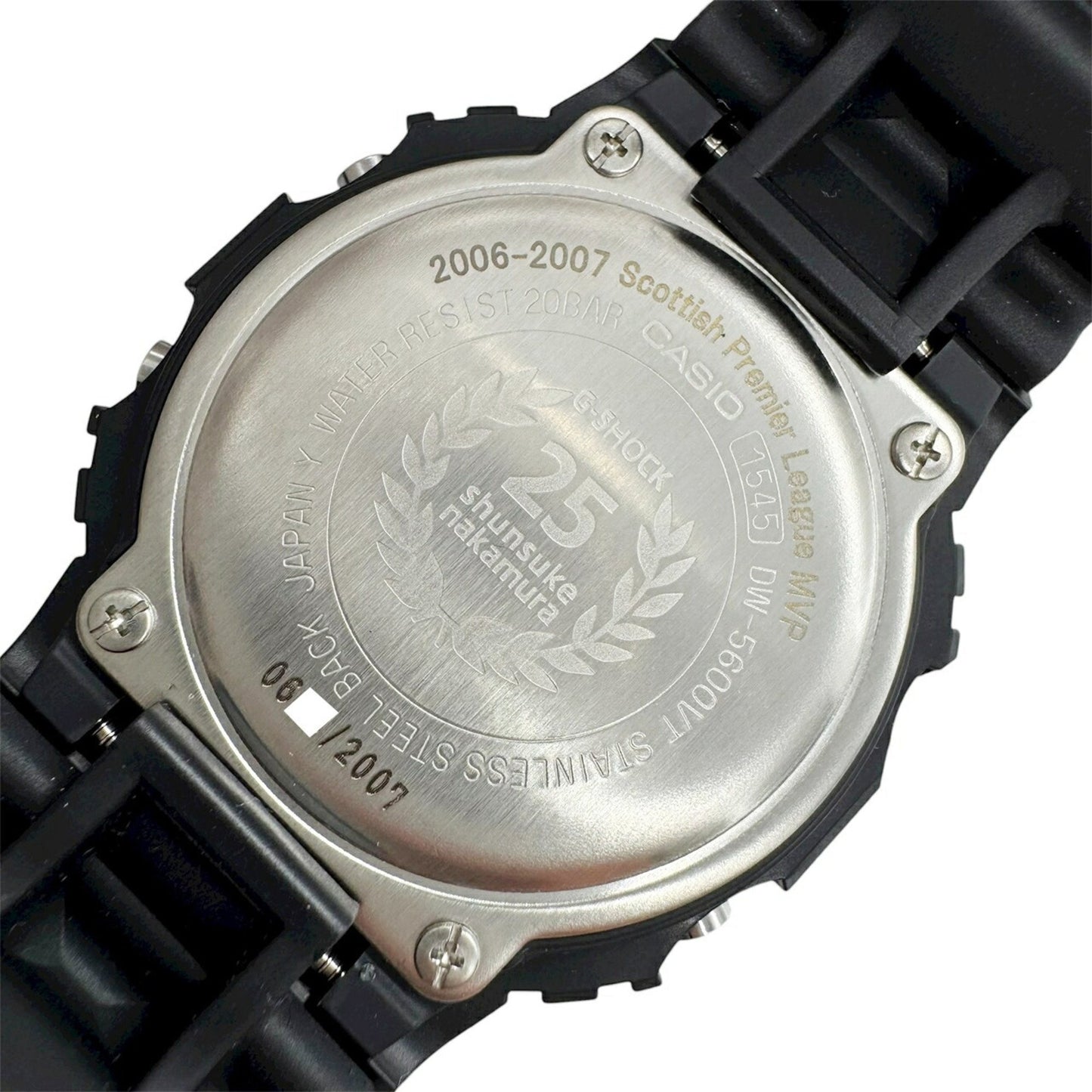 Casio G-Shock Shunsuke Nakamura Mvp Award Commemorative Watch
