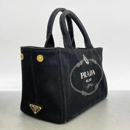 Prada Canapa Canvas Tote Bag