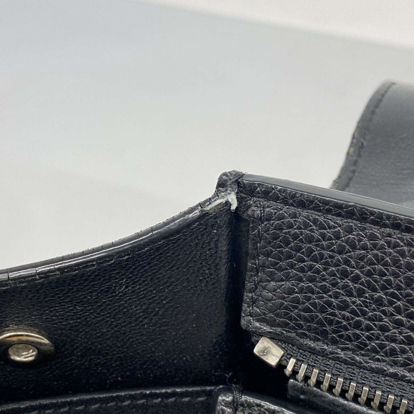 Celine Trapeze Handbag In Suede And Leather