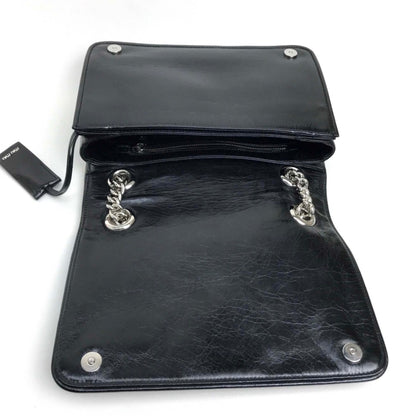 Miu Miu 5Bd015 Bag Chain Shoulder Bag Black
