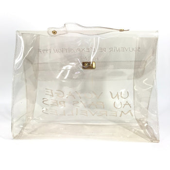 Hermes Vinyl Kelly Tote Bag