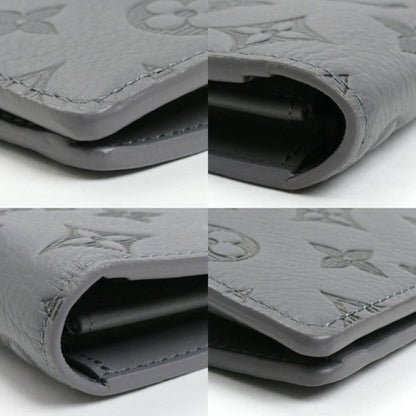 Louis Vuitton Louis Vuitton Portefeuille Brazza Long Wallet Monogram Shadow Gray M81335