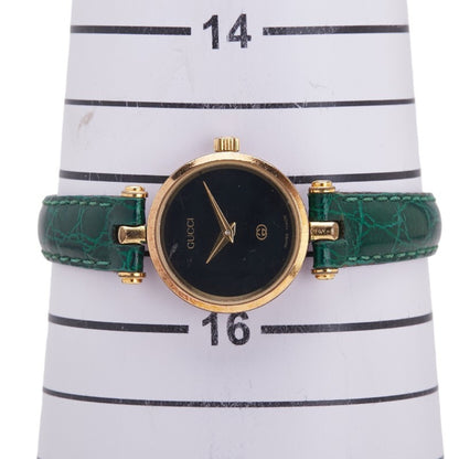 Gucci Women'S Quartz Watch With Black Dial