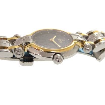Fendi 760L Stainless Steel Black Gold Silver Quartz Watch