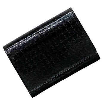 Fendi Card Case Ec-22688 Black Micro Zucca 7M0040 Business Holder Patent Leather 000Xh3 F0Xb8 Fendi