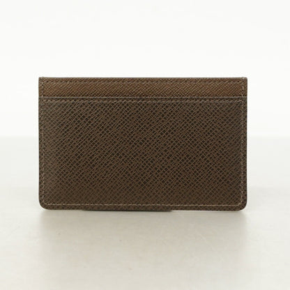 Louis Vuitton Taiga Porte Carte Sample Card Case M30948 Grizzly