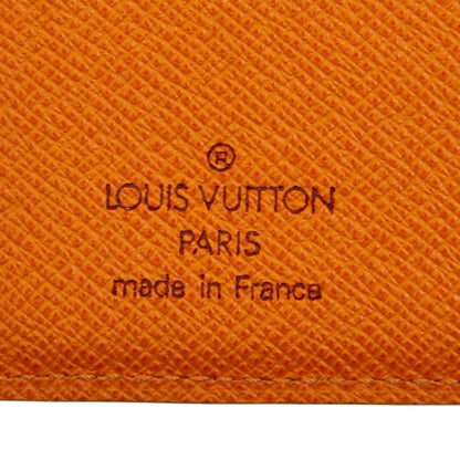 Louis Vuitton Epi Agenda Mini Planner Cover R2007H Mandarin Orange Leather