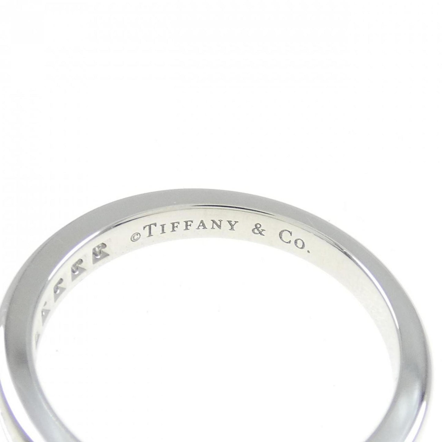Tiffany Half Circle Channel Setting Ring