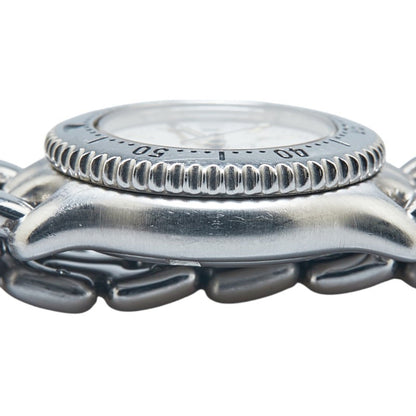 Tag Heuer Professional Watch Wg1412-0 Quartz White Dial Stainless Steel