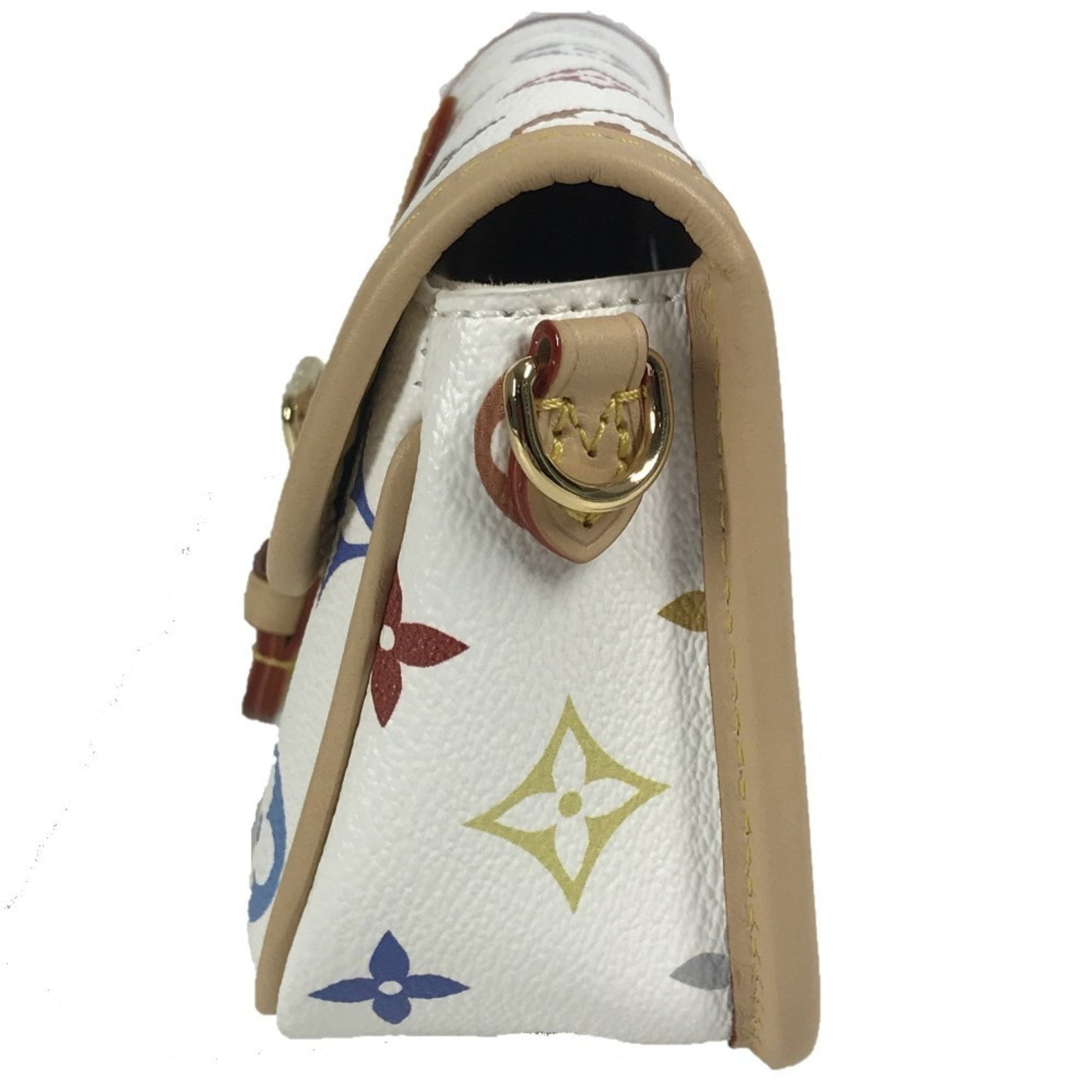 Louis Vuitton M14194 Monogram Multicolore Lv X Tm Nano Diane Murakami Collaboration Bag