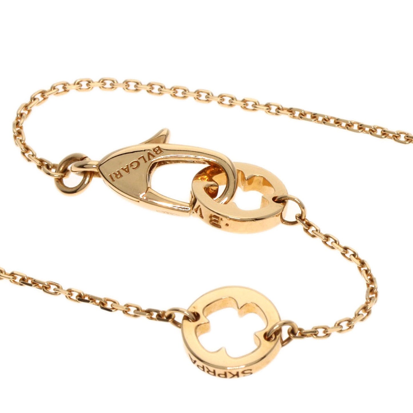 Bvlgari Fiorever Diamond Necklace In 18K Pink Gold