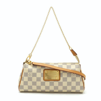 Louis Vuitton Damier Azur Eva Pouch Chain Bag Shoulder N55214