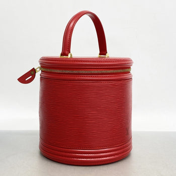 Louis Vuitton Epi Cannes Handbag M48037 Castilian Red