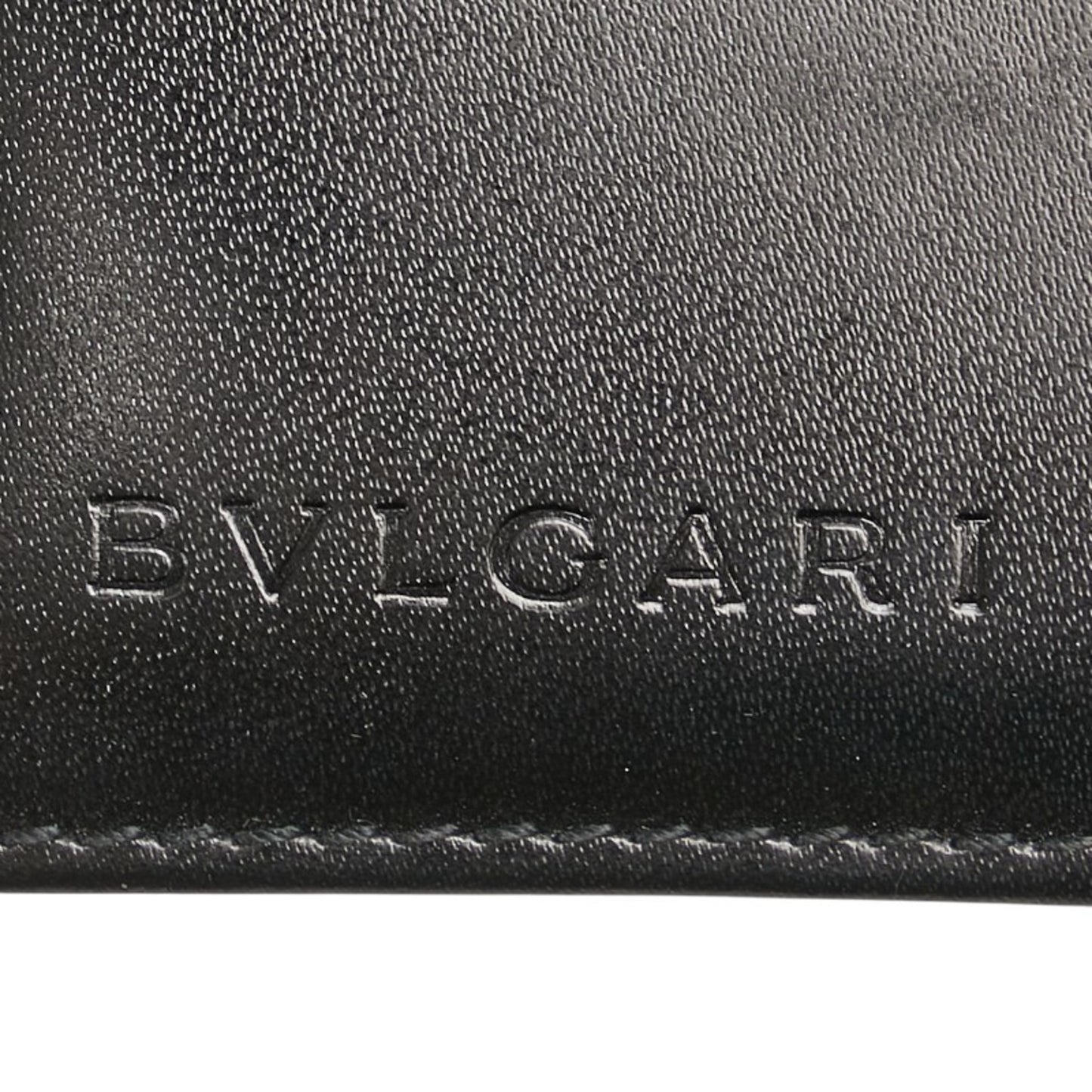 Bvlgari Logomania Bifold Wallet In Blue