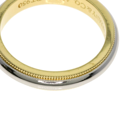 Tiffany & Co. Milgrain Ring In 18K Yellow Gold/Pt950