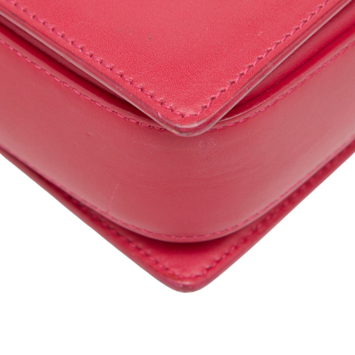 Saint Laurent Classic Lulu Crossbody Shoulder Bag In Pink Leather