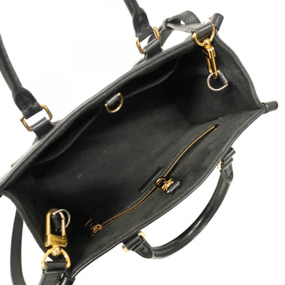 Louis Vuitton Monogram Empreinte On-The-Go Pm Handbag M45653 Noir 2-Way Bag
