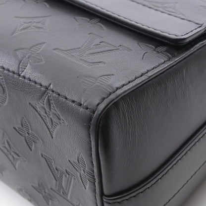 Louis Vuitton Sprinter Messenger Shoulder Bag In Monogram Shadow Leather