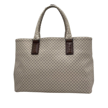 Bottega Veneta Marco Polo Intreccio Jet Tote Bag