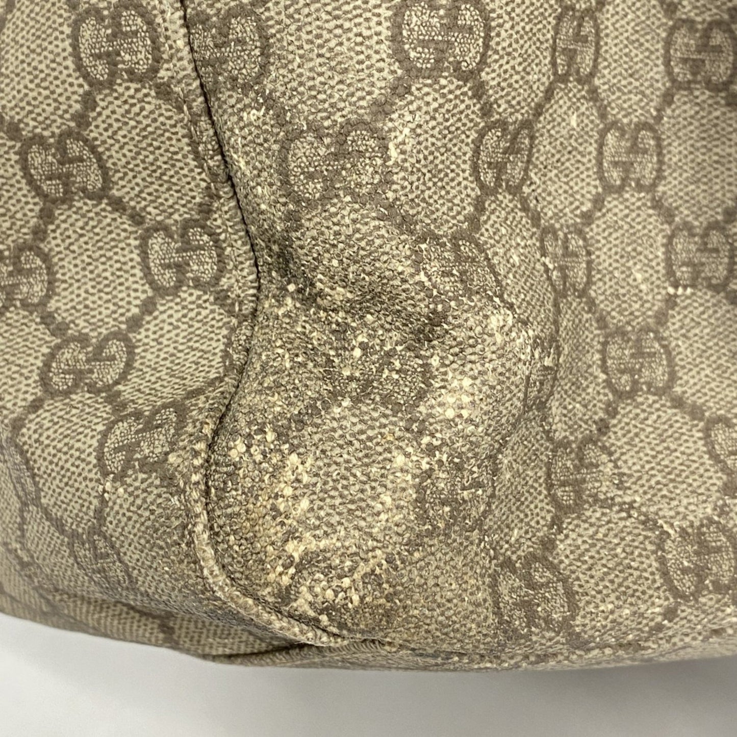 Gucci Gg Supreme Tote Bag 141196 Brown