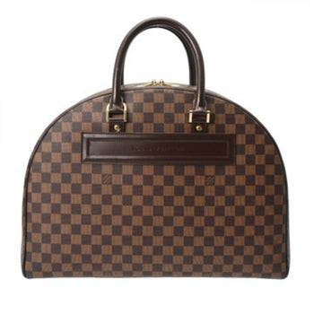 Louis Vuitton Damier Nolita Brown N41455 Men'S/Women'S Canvas Handbag