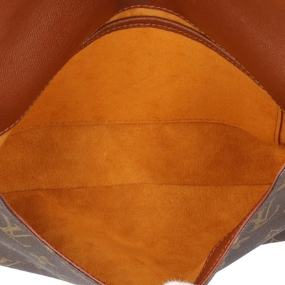 Louis Vuitton Musette Tango Monogram Shoulder Bag Canvas M51257 Brown