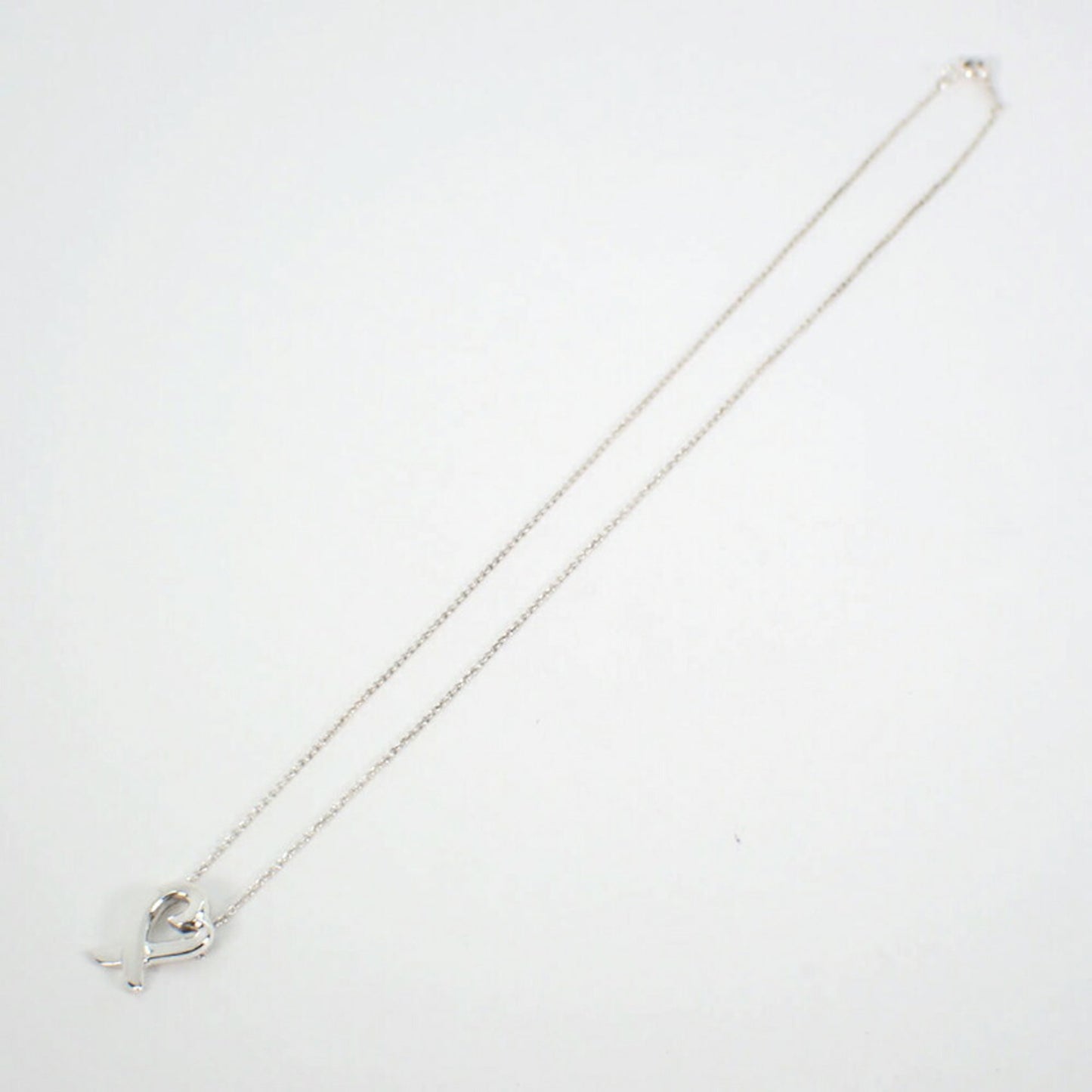 Tiffany 925 Loving Heart Pendant Necklace