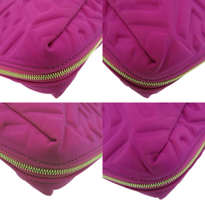 Like New Fendi Beauty Pouch With Ff Logo And Zucca Pattern