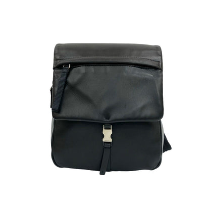 Prada Prada Genuine Nappa Leather Mini Rucksack/Daypack For Men And Women