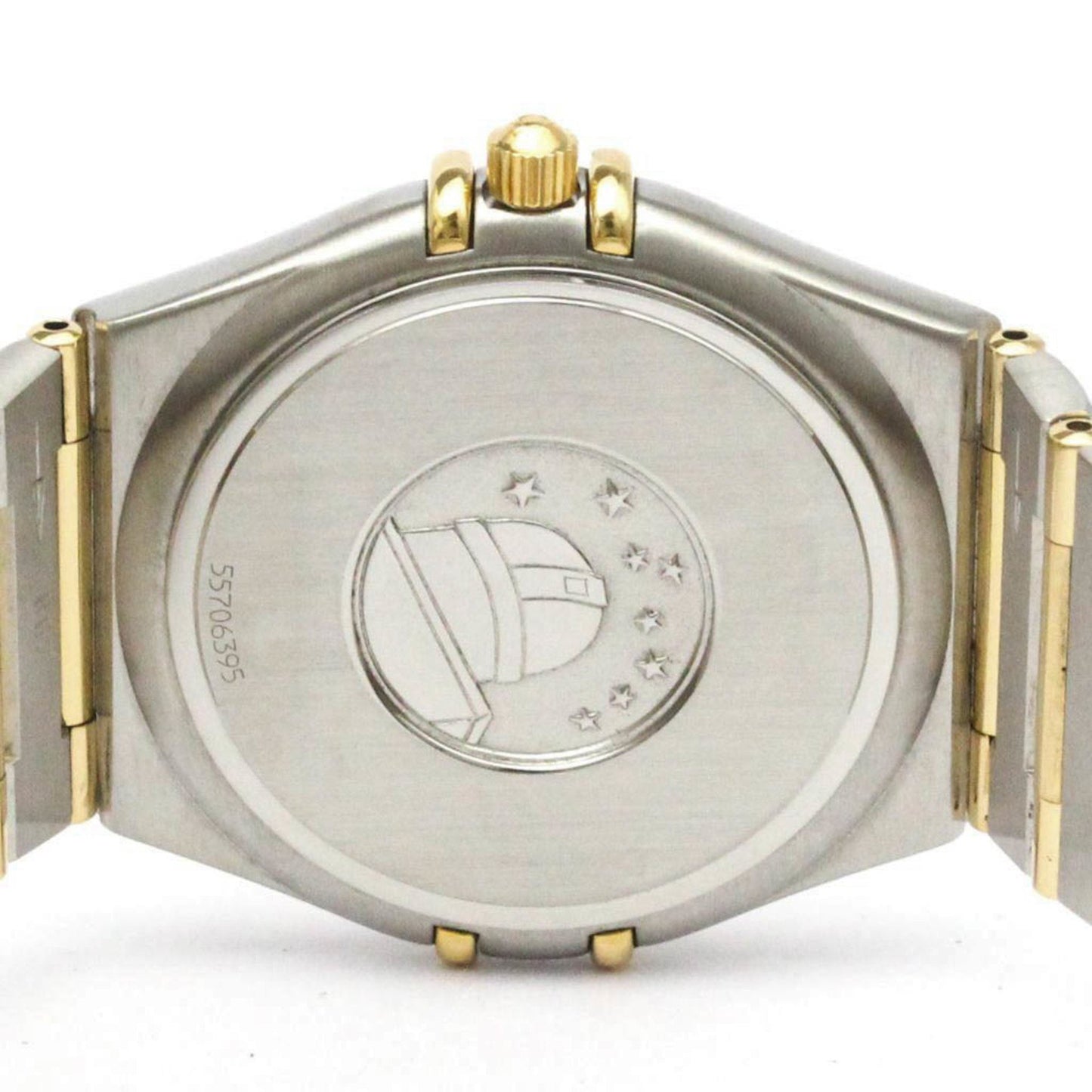 Omega Constellation 18K Gold Steel Quartz