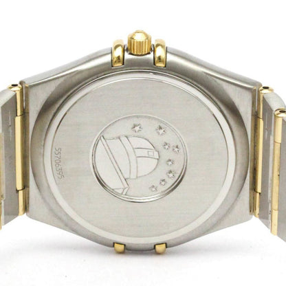 Omega Constellation 18K Gold Steel Quartz