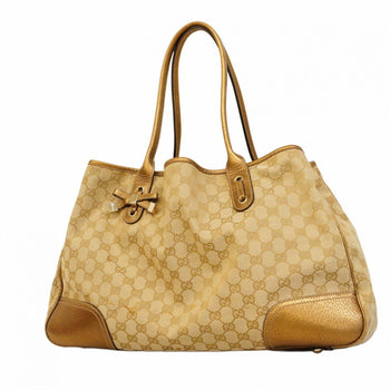 Gucci Gg Canvas Princess Tote Bag 161719