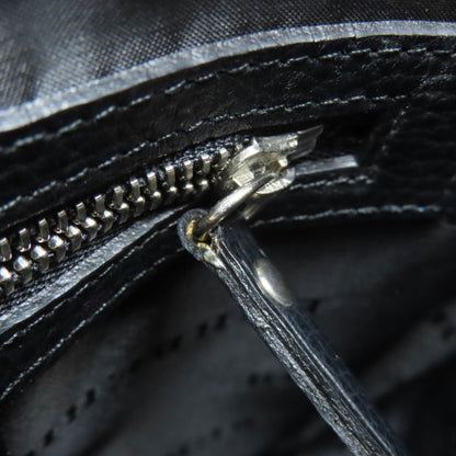 Burberry Nova Check Shoulder Bag Nylon Canvas Leather