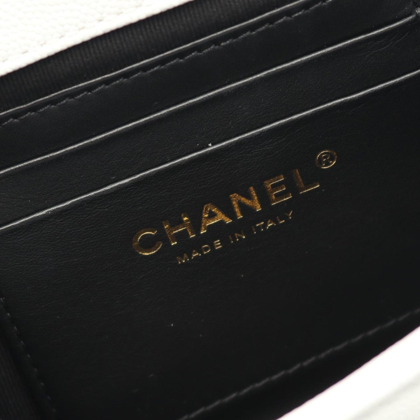 Chanel Matelasse Small Shoulder Bag In Calfskin Leather (Women'S) White As3729