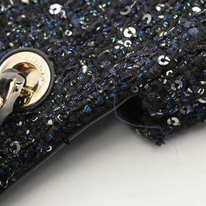 Chanel Coco Mark Faux Pearl Shoulder Bag Fabric