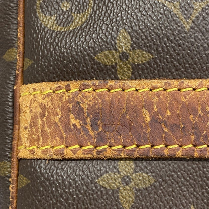 Louis Vuitton Monogram Keepall Bandouliere 50 Boston Bag M41416 Brown