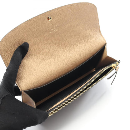 Louis Vuitton Portefeuille Emily Bifold Long Wallet In Monogram Empreinte Leather