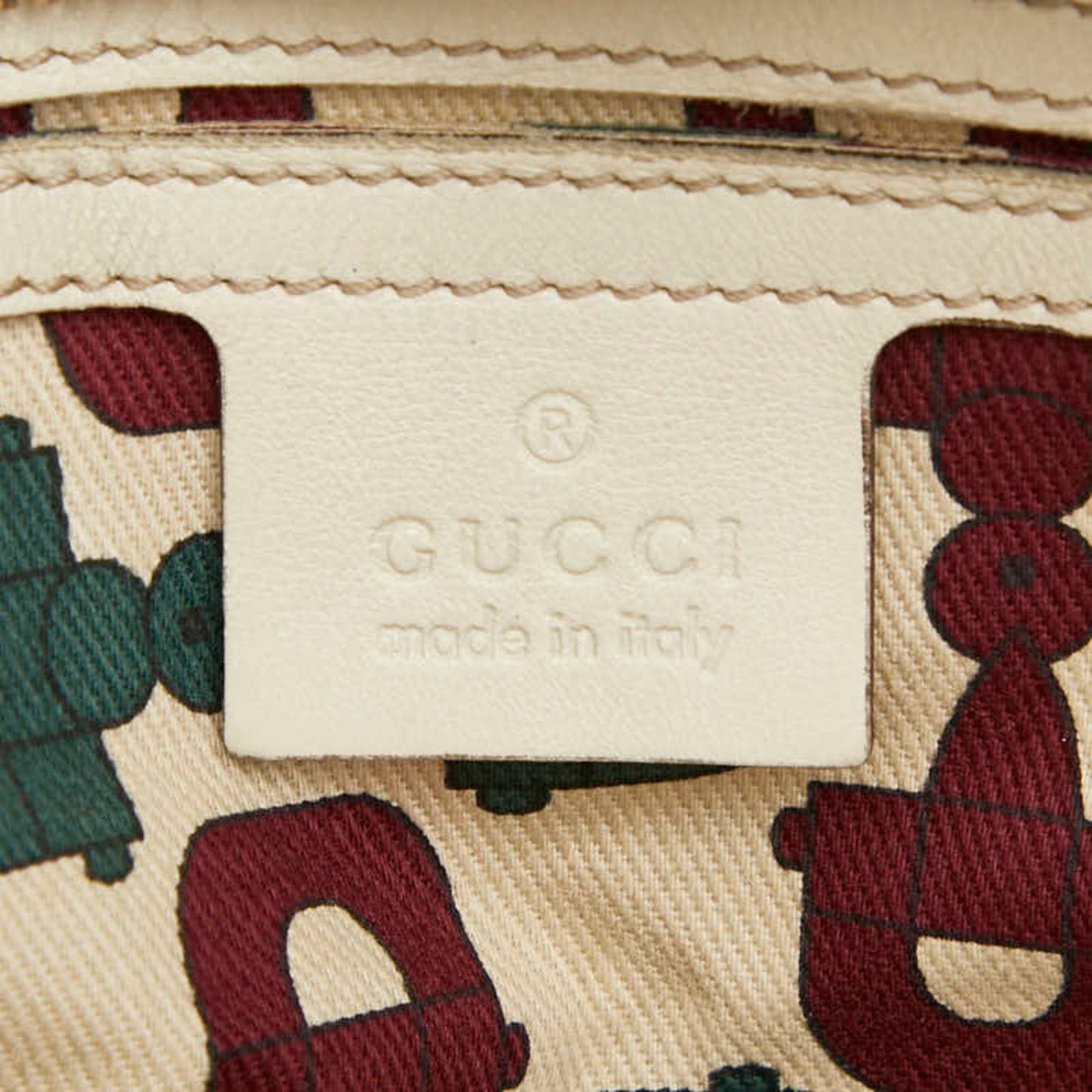 Gucci Guccissima Handbag 193603 Ivory Leather