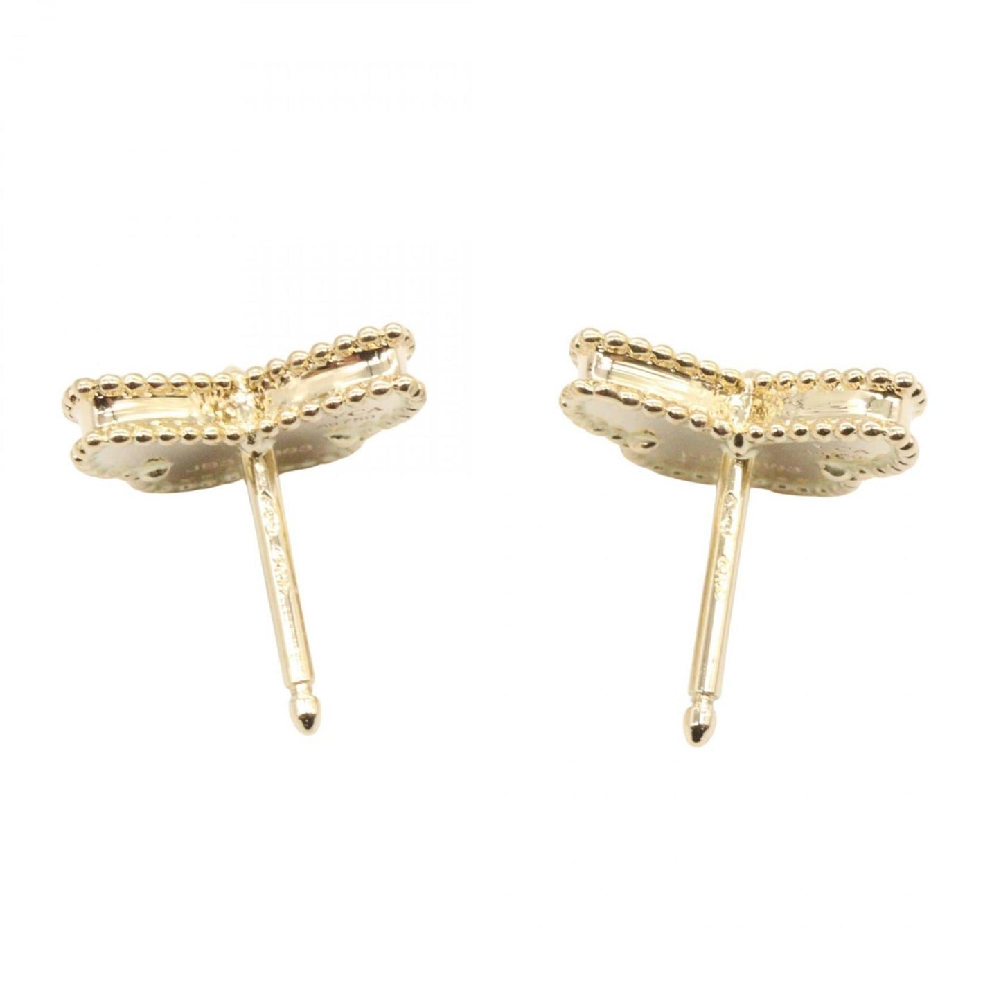 Van Cleef & Arpels Sweet Papillon Mother-Of-Pearl Earrings