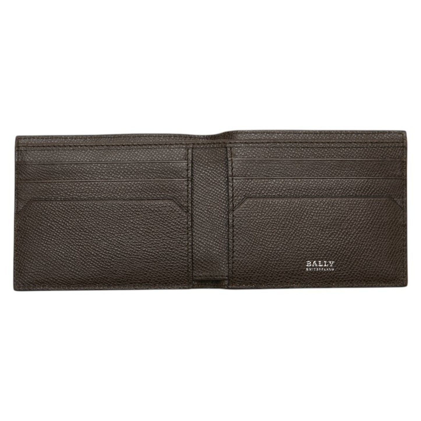 Bally Bifold Wallet Tevye Lt 241 Brown Leather