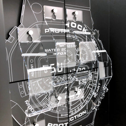 G-Shock Casio Iconic Styles Campaign B Prize Watch Gallery Stand (Not For Sale) Limited To 10