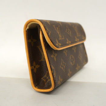 Louis Vuitton Monogram Pochette Florentine Waist Bag M51855 Brown