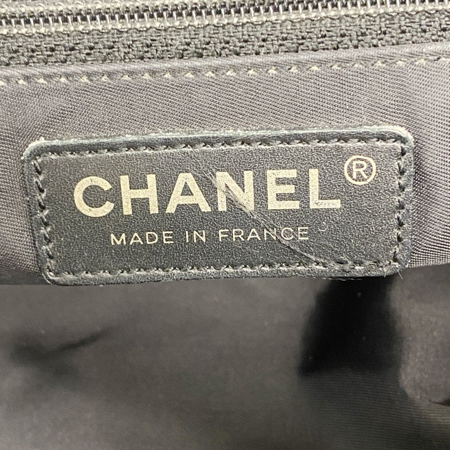 Chanel New Travel Nylon Tote Bag In Black